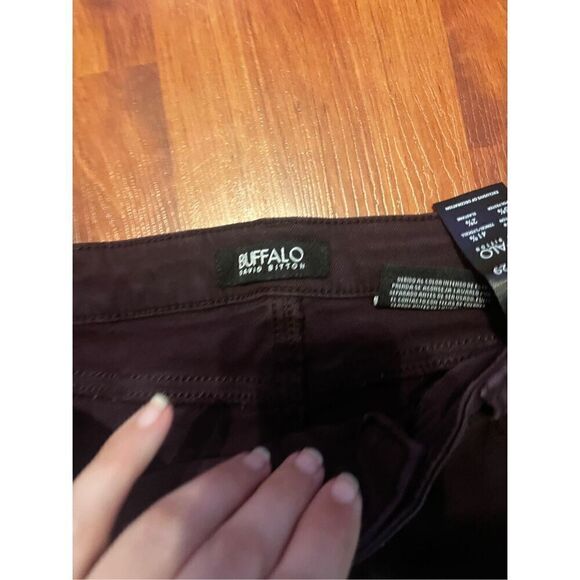 Women’s Buffalo David Bitton Plum color jeans Size 8 - Picture 2 of 9
